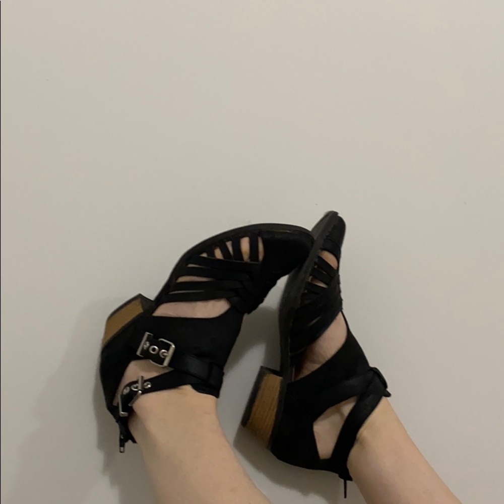 Black booties